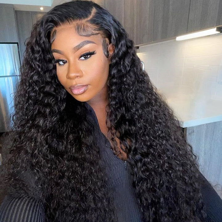 Water Wave Full Lace Wig Preplucked Hairline Wig Can Be Braid – Hairvilla